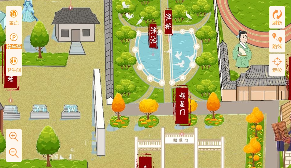 石屏手绘地图景区语音讲解导览系统：智慧景区建设的基石